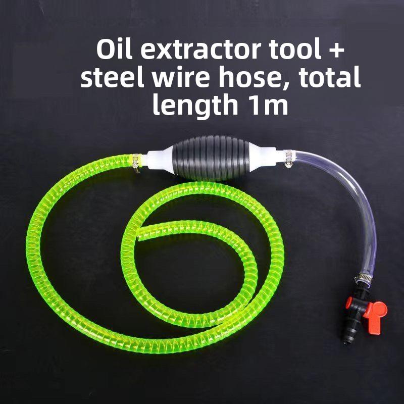 

Car Fuel Pumping Kit Manual Hand Suction Pipe for Diesel Petrol Transfer Universal Durable Portable Liquid Pump Tool Car Tool
