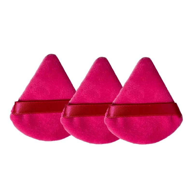 Оптовые пуховки для лица Моющиеся бархатные пуховки для макияжа Лицевые спонжи для макияжа Косметические мягкие хлопковые пуховки Инструменты