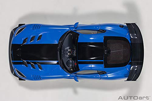 AUTOart 1/18 Dodge Viper ACR Blue/Black Stripe Finished Model 71734