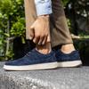 Zapatos para Hombre Zapatos Moda Gamuza Zapato Casual Estilo Británico Zapato para Caminar Hombre Zapatillas Cómodas Zapatos de Diseñador Hombre Zapatos Casuales