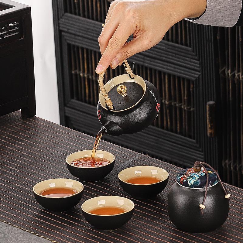 Minimalist Japanese Style Teapot Tea Set