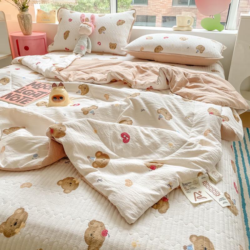 SJ Class A Double-Layer Gauze Summer Thin Quilt