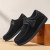 Chaussures escargot en cuir dépoli printemps et été chaussures décontractées en cuir à semelles souples à enfiler Doudou
