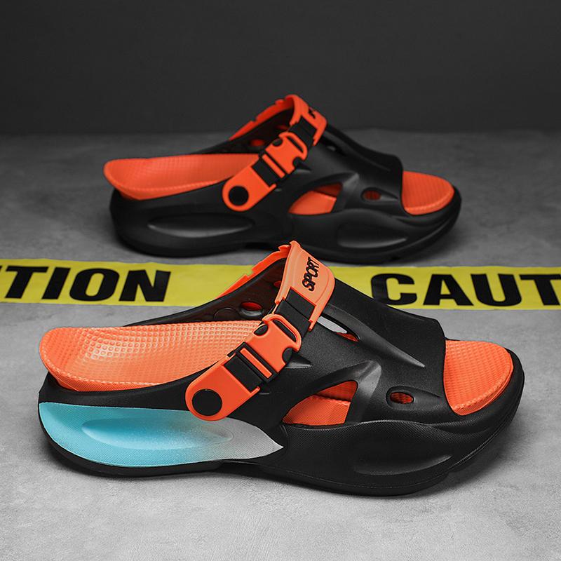 Fashion CYYTL Mens Slippers Casual Summer Outdoor Beach Shoes Sandals Walking Slides Comfort Lightweight Designer Fashion Leather Luxury