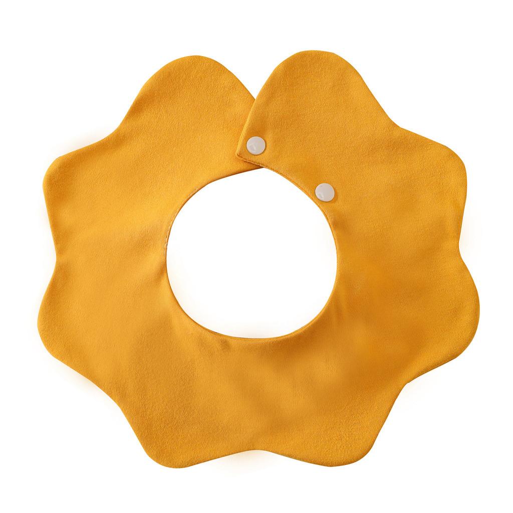 100% Cotton Baby Drool Bibs Soft Cloud 360° Wave Design Comfortable Drool Bandana for Infants Newborns