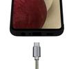 Coque souple - toproduits® - galaxy a12 - silicone noir - protection impact - stylet inclus