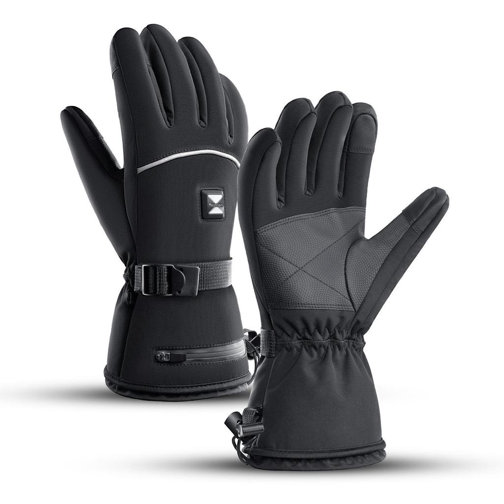 Winter Smart Beheizbare Handschuhe—Elektrische Temperaturkontrollierte Kältefeste Handschuhe für Männer & Frauen, Ideal für Bergsteigen & Motorradfahren