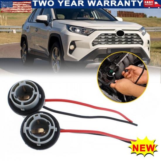 1156 S Universal Pigtail Female Socket Harness Wiring Fit Front Turn Signal Plug