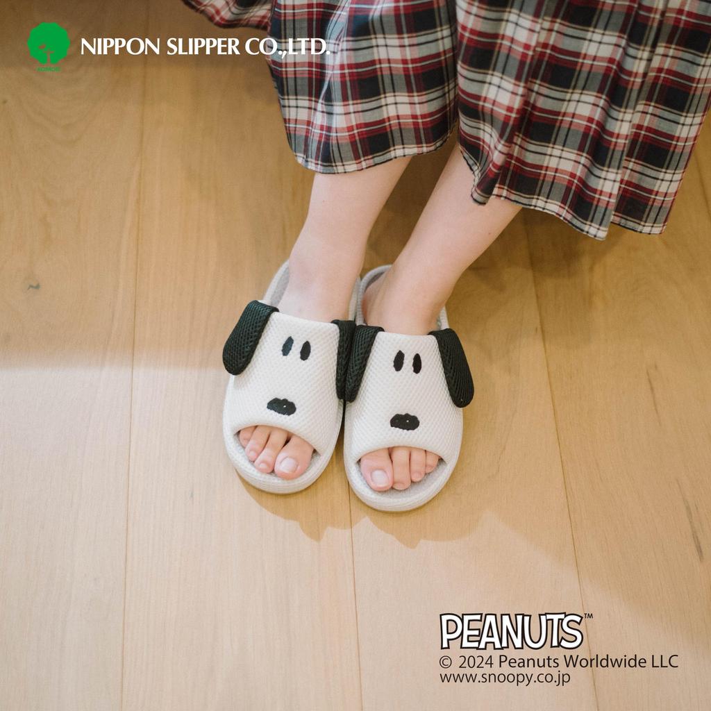 Nippon Tøfler Snoopy Tøfler PEANUTS Komfortable selv om sommeren med mesh-materiale Gave Present Søte Romsko Bærbare Tøfler Stilige Tøfler