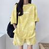 Plus-Size Women's Summer Sportswear Set 2025 - Lightweight Top and Shorts Two-Piece Casual Set