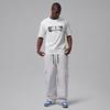 Men's Jordan T-Shirts Unisex White Crew Neck Moderate