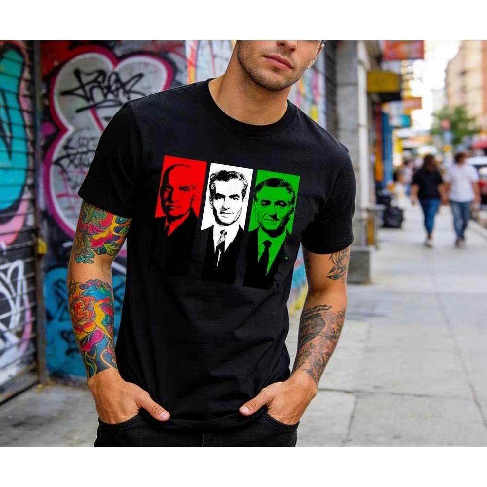 Sommer Unisex Vielseitiges T-Shirt Grafikdruck Kurzarm Streetwear Lässige Mode Reine Baumwolle Bekleidung T-Shirt