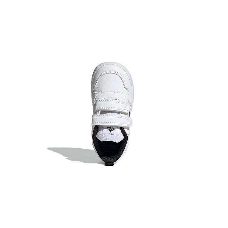 Adidas Neo Tensaur Low top Skateboard Shoes White Black Infant And Toddler S24052