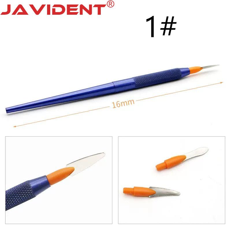 1Pc Dental Wax Carving Knife Wax Sculpting Tool Denture Factory Plaster Model Carving Knife Dental Laboratory Tool