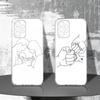 Baby Mom Dad Family Hand   Phone Case For Samsung S25,S24,S21,S22,S23,S30,Ultra,S20,Plus,Fe,Note,10,9,5G Transparent Cover