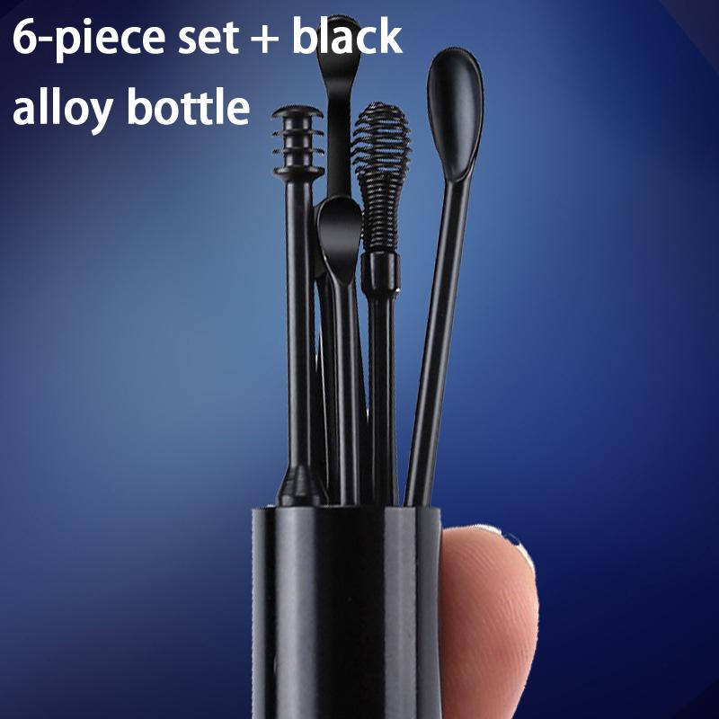 6PCS Ear Cleaning Tool Set Ear Cleaner Spoon Kit Health Care Earpick for Efficient Wax Removal for Adults and Kids