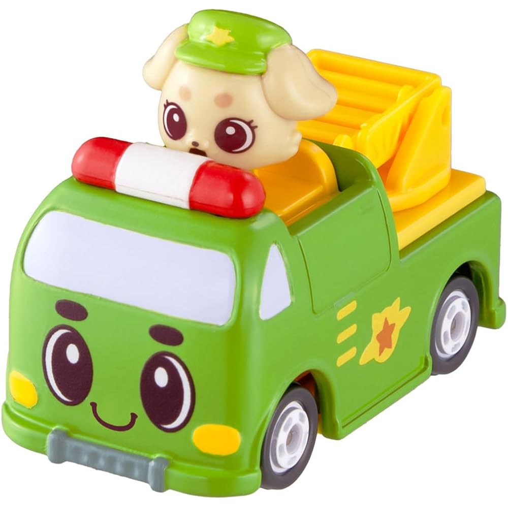 

Takara Tomy Tomica Go! Go! Vehicles Mocot and Fine Toy Car Set with Realistic Design and Durable Build
