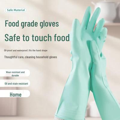 Thickened PVC Dishwashing Gloves