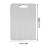 Titanium Chopping Board Double-Sided Metal Cutting Mats Baking Board for Countertop Kitchen Tool Cutting Board for Meat Fruits