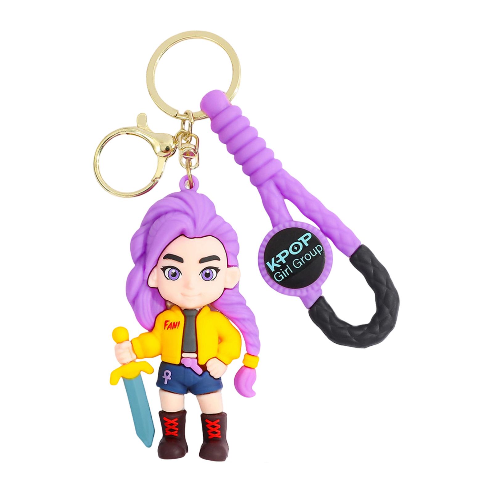 

Брелок для ключей Мужской и женский кулон Забавный и милый подарочный брелок One Size