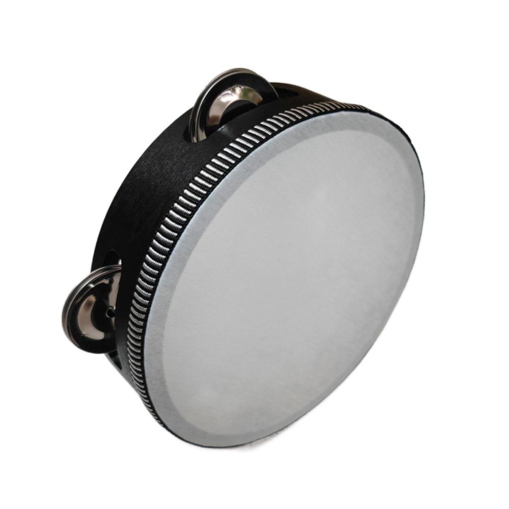 4/6/8/10 Inch Hand Held Drum Metal Jingles Children Drum New Percussion Toy For Party Games