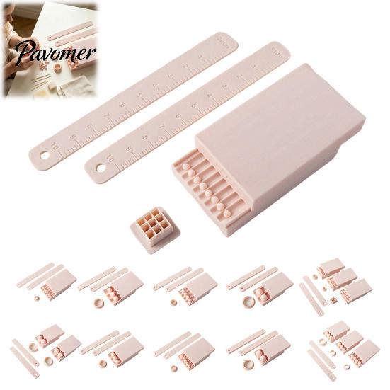 Jewelry Crafting Essentials Polymer Clay Ball Maker Mold, Roller 4mm 6mm 8mm 10mm 12mm 15mm Keychain Making Kit 18mm 20mm Sphere Shaper Tool for Round