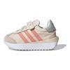 adidas Originals Country Xlg Pelle Sintetica Antiscivolo Ammortizzanti Scarpe da Passeggio Basse Scarpe da Bambino Beige Rosso IF6151