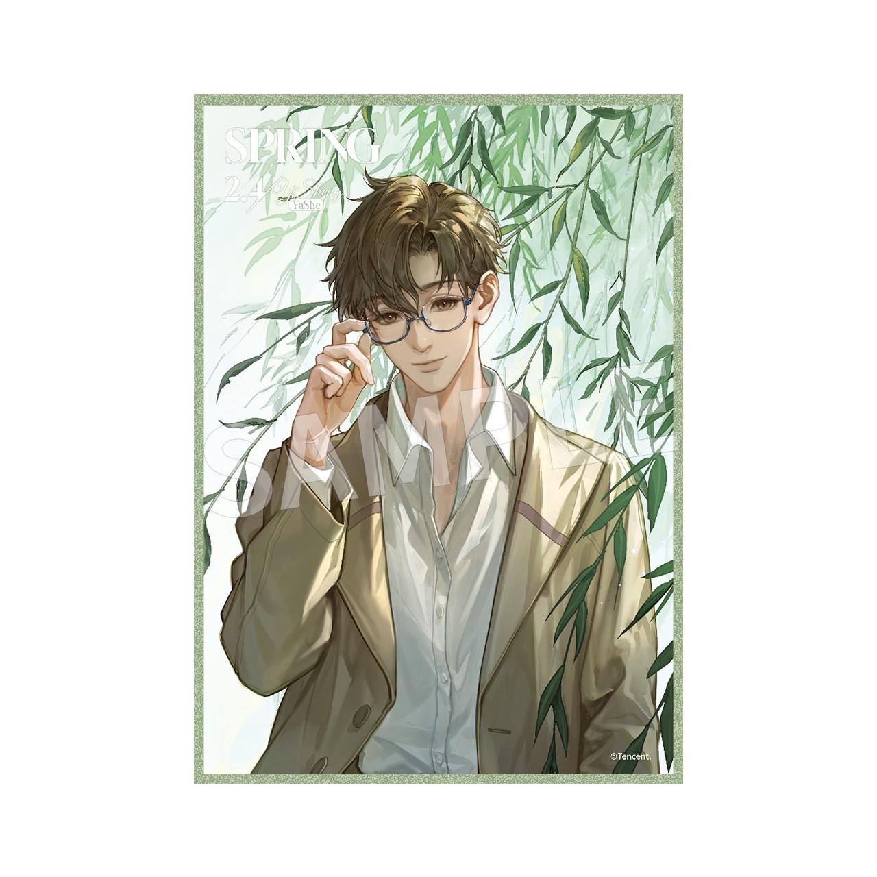 

Chao Keyou The Silent Library Anime Series Acrylic Artwork Merchandise Approx. 14x20 CM
