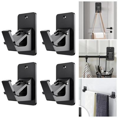 4 Pezzi Supporti Universali per Aste per Tende Robusti Portanti Installazione Semplice Tenda