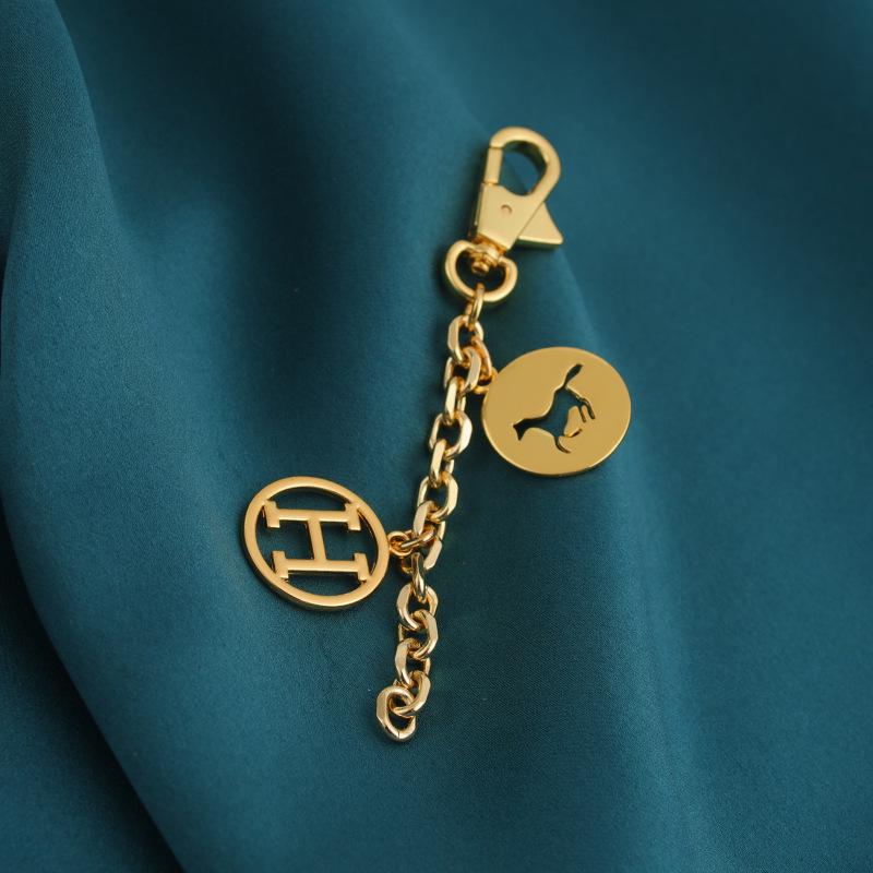 Women's Gold Decorative Bag Chain Accessory: Cross-Border Pendant Strap Extension