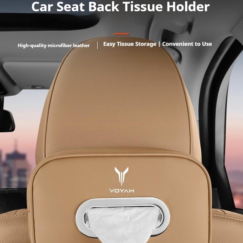 Fit For Voyah Free Dreamer Light Car Taishan Car Tissue Box Napkin Holder Seat Back Storage Bag Interior