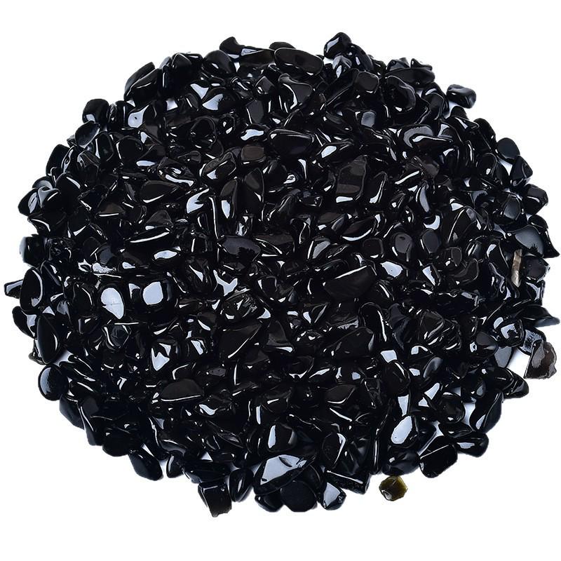 Seven-Color Crystal Gravel for Fish Tanks, Bonsai, Buddha Offerings, Manicures, Demagnetization, and Room Decoration.