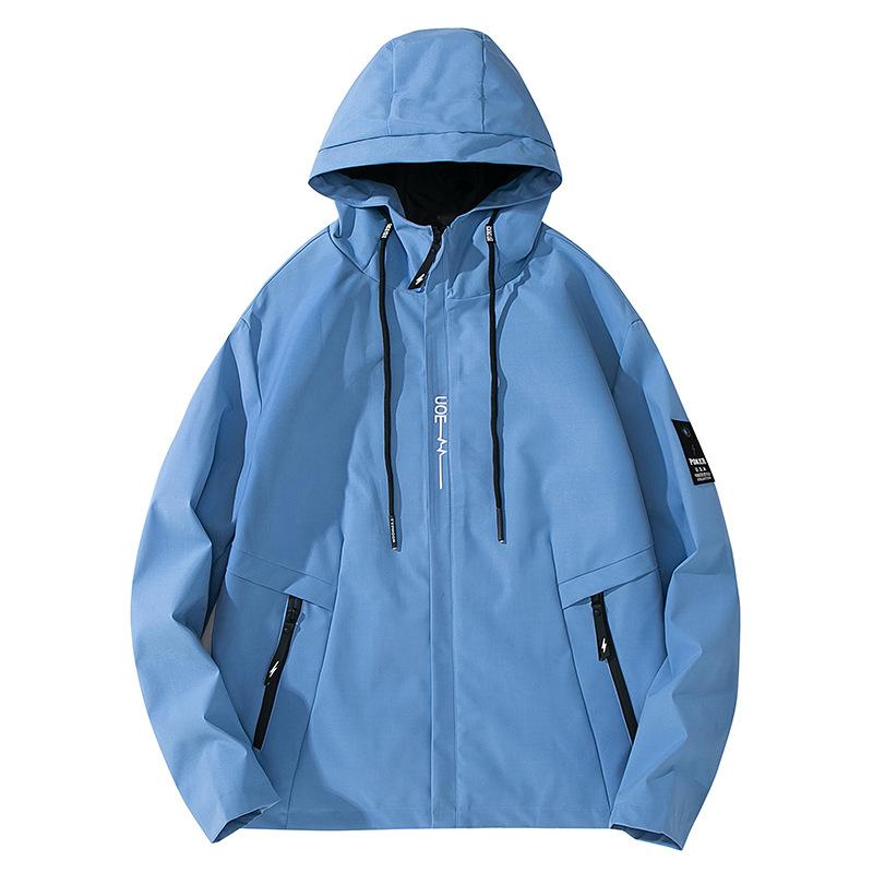 Men's Jacket Hooded Versatile Jacket
