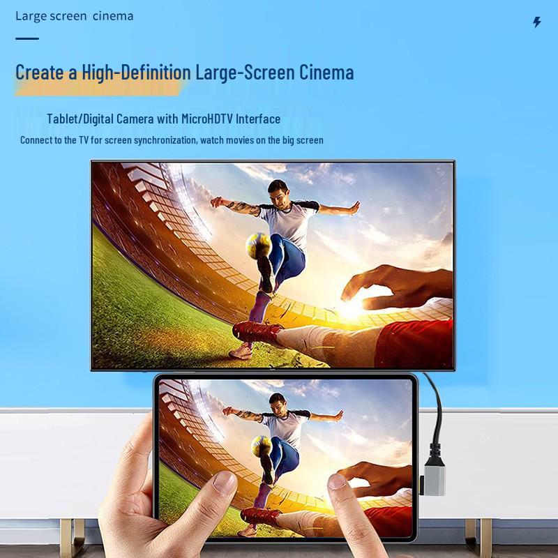 Câble Mini HDMI 2.1 8K Ultra-Fin pour TV, Caméra, Moniteur