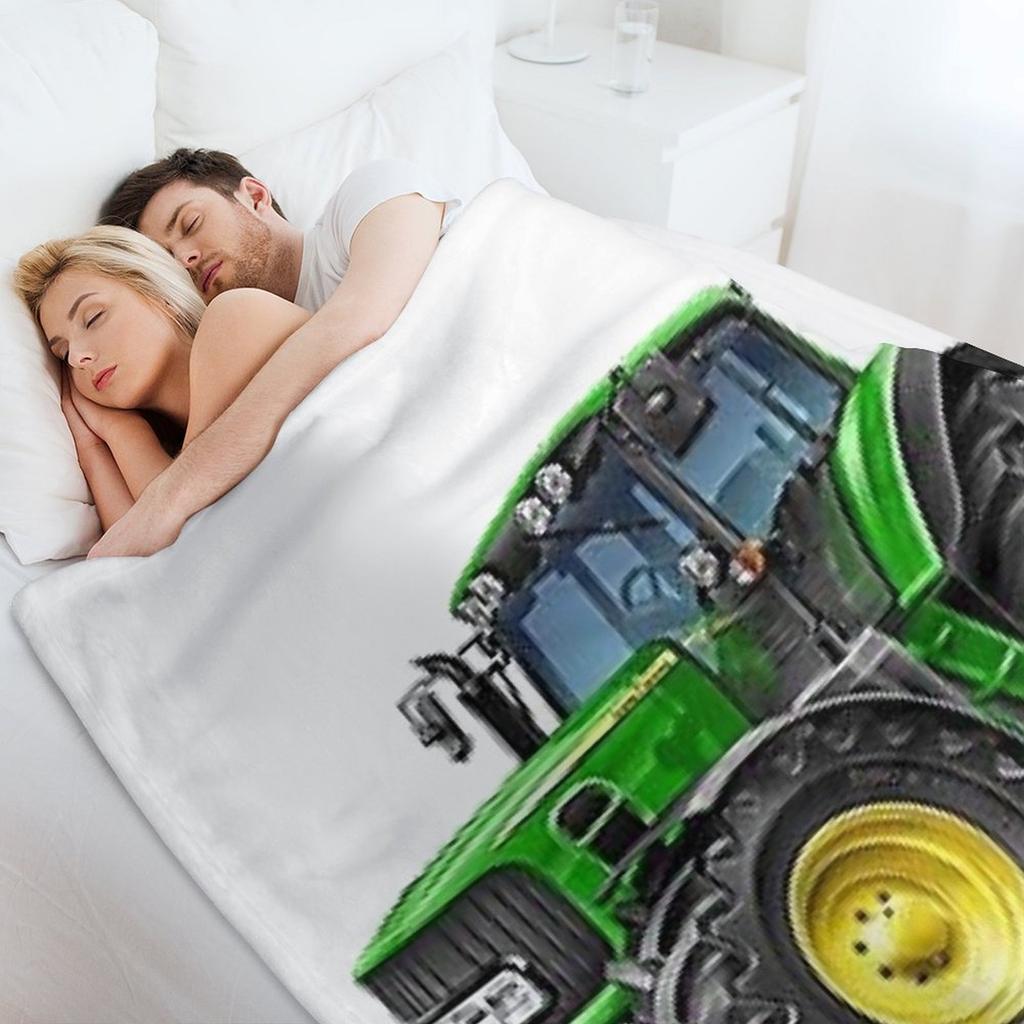 Traktorová deka Přehozy na postel Těžké Personalizovaný dárek Deky na spaní