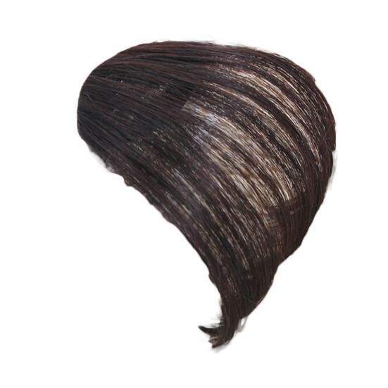 Ženy Umělá spona do vlasů Air Bangs příčesek Tenká elegantní paruka s třásněmi
