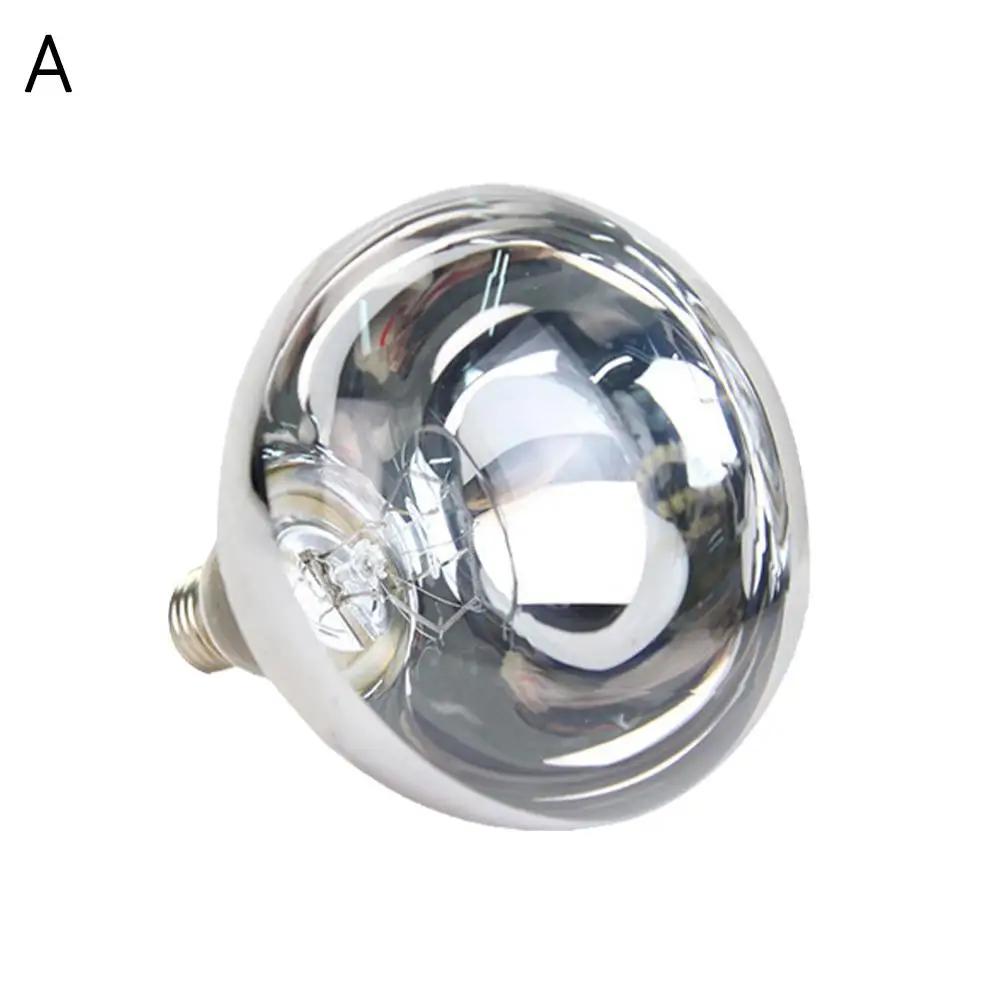 100W Reptile Heat Lamp Bulb - Red Heat Bulb for Chickens, Pets, and Outdoor Use - Full Spectrum Flood Light J2G4