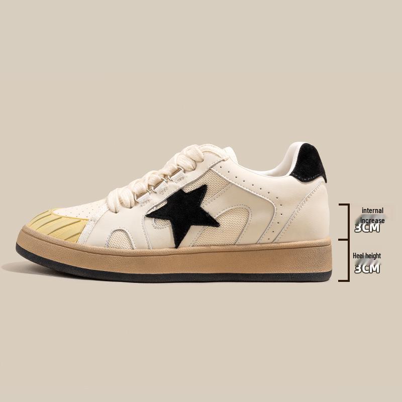 Women's 6cm Height Increase Summer Athletic Trainers, Exclusive Design for Japan, Korea, and Taiwan.