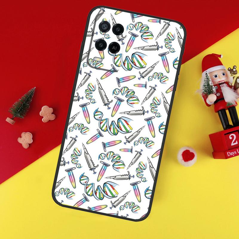 

Retro DNA Science Illustration Case For Oppo A78 A98 A18 A38 A58 A5 A6 Pro A54 A74 A94 A17 A57 A80 A60 A40 A96 A76 A16 A15 OPPO A94 5G