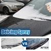 Car De Icer Spray Quick Car Window Ice Melting Agent Windshield Snow Ice Remover - Efficient Defrosting Spray Cleaner For Winter