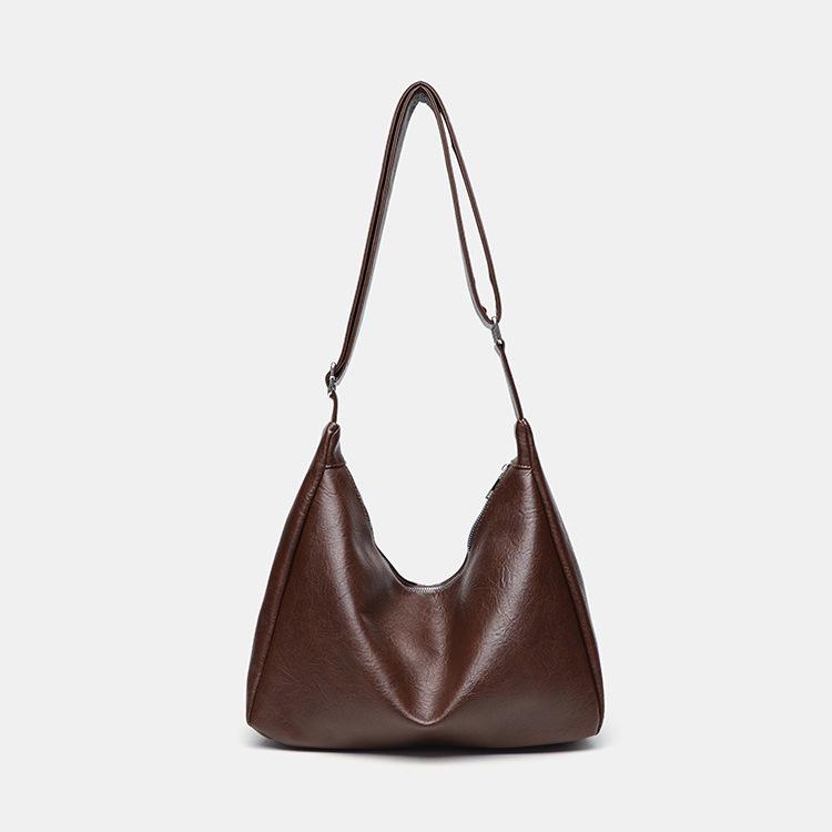 Retro Myer Large-Capacity Tote Bag: Fashionable, Versatile, Commuter-Friendly, High-End, Single-Shoulder, Crossbody Women's Bag.