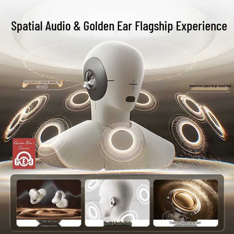 EDIFIER X Clip Ear-Clip Bluetooth Earbuds