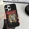 Slipknot Band For Phone 17 16 15 14 13 12 11 Pro Max Plus Pro Air Phone Case Corrugated Stripe Back Cover