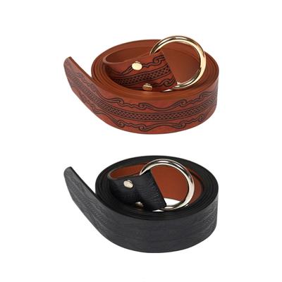 Mittelalterlicher Stil PU Taillengürtel Taillengürtel für Damen Herren Halloween Cosplay Gürtel