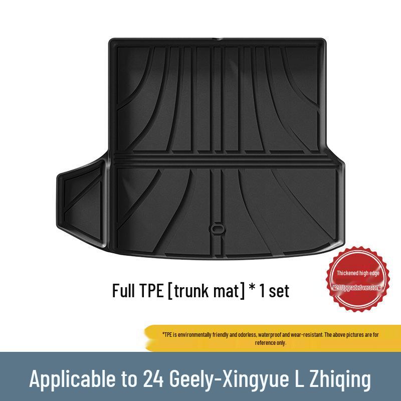 Floor Mats for 2021-2026 Geely Xingyue L: TPE Floor, Trunk, & Seat Back Mats