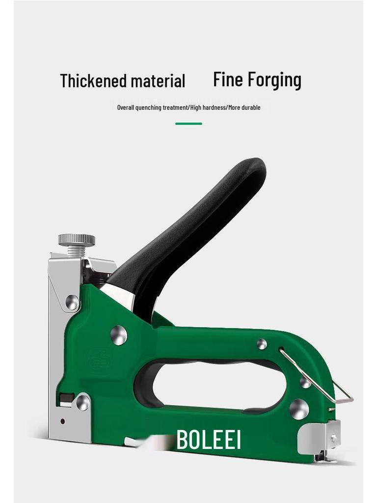 Manual Steel Nail & Staple Gun for Wire Slotting & Woodworking