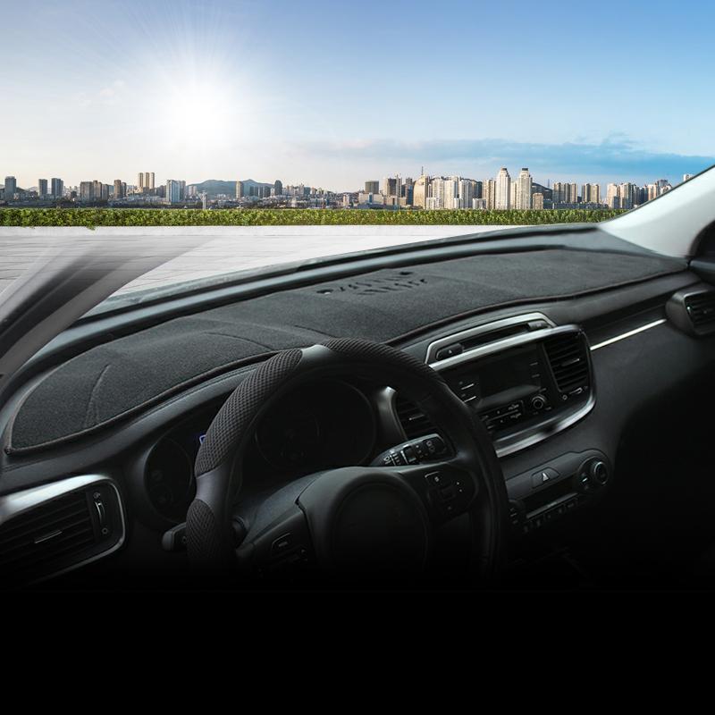 

Для Kia Sorento 3 UM 2015 2016 2017 2018 автомобильный коврик для приборной панели коврик солнцезащитный козырек приборная панель ковры аксессуары