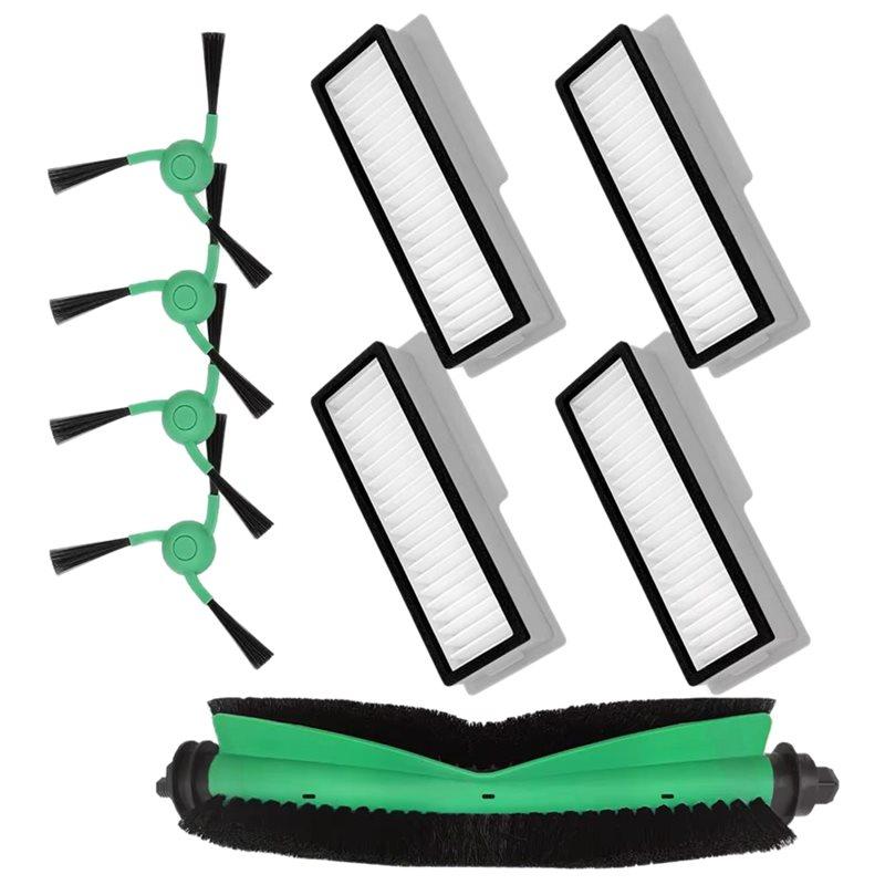A02V-For Irobot Roomba Mini Vacuum Cleaner Parts 9 Pcs Accessories Kit-Washable Main Brush Edge-Sweeping Brush Hepa Filters