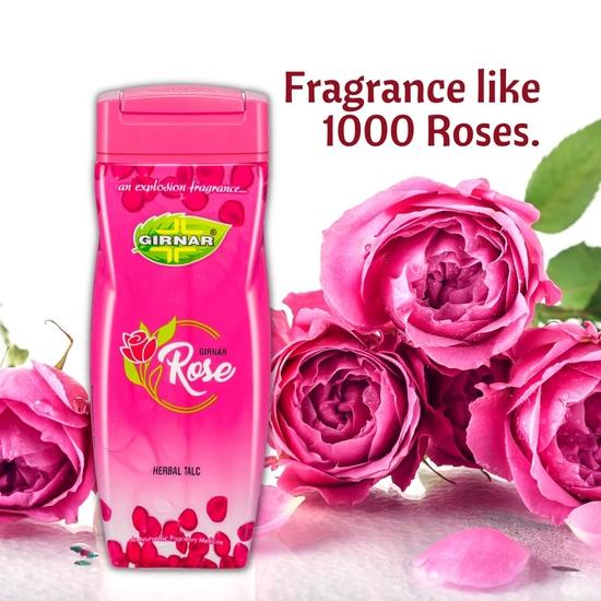 Girnar Rose mastek | Smyslná sladká vůně, jemná a osvěžující | 300 gm