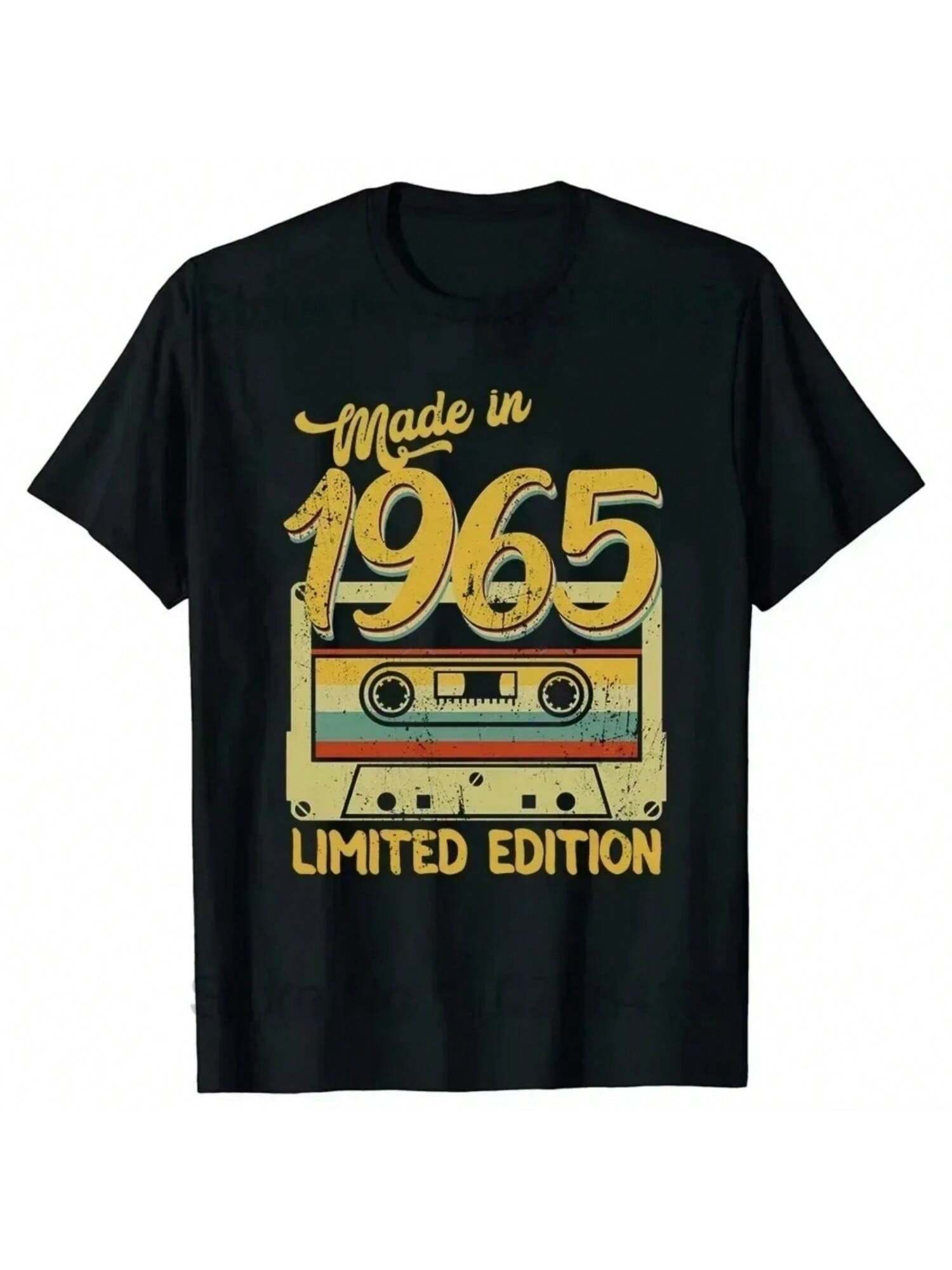 2025 Funny 60th Tee Vintage Legends Born In 1965 60 Years Old Party Wo unisex T Shirts Summer Cotton Birthday Gift Idea unisex T-Shirt S разноцветный